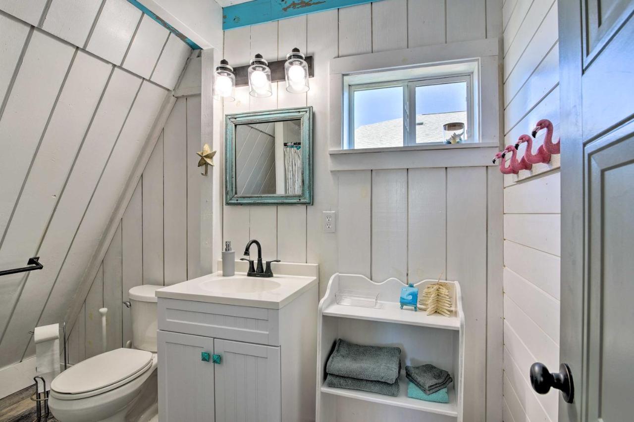 A-Frame Home With Deck - 2 Blocks To Surfside Beach! Exterior foto